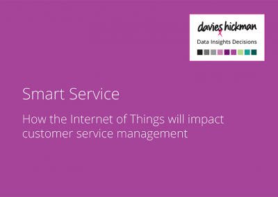 Smart Service: How the Internet of Things will impact customer service management