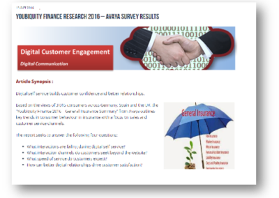 Youbiquity Finance 2016 – Avaya Survey Results