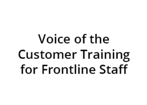 voice customer training