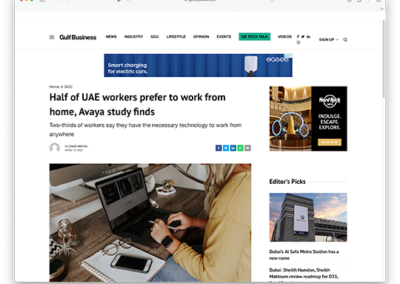 Half of UAE workers prefer to work from home, Avaya study finds